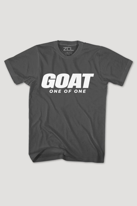 Goat All Caps Tee (White Logo) - Zamage