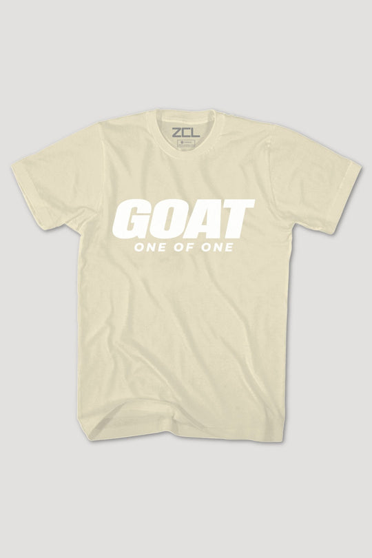 Goat All Caps Tee (White Logo) - Zamage