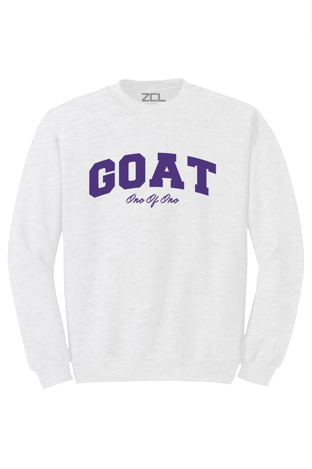 Goat Crewneck Sweatshirt (Purple Logo) - Zamage