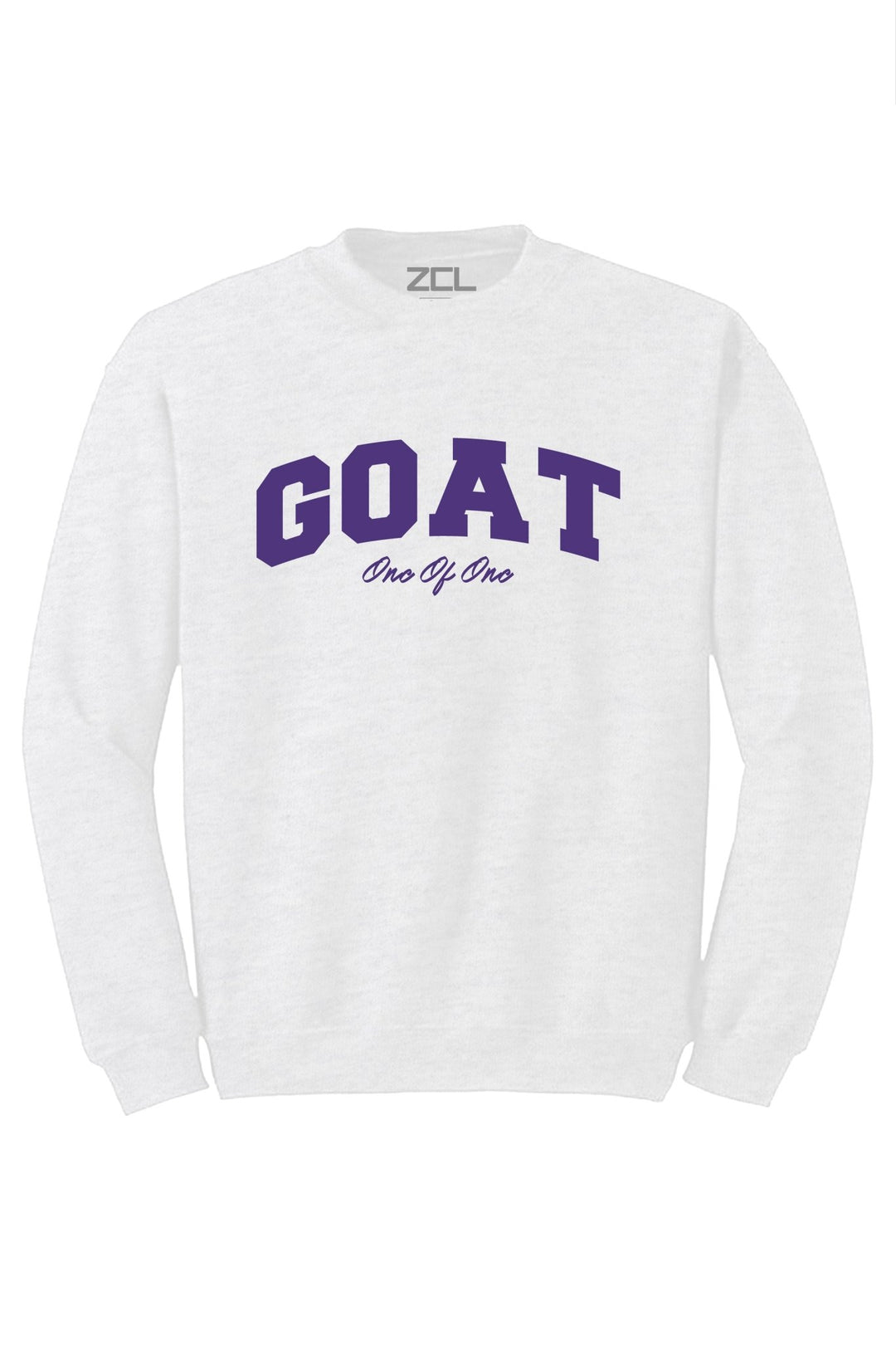Goat Crewneck Sweatshirt (Purple Logo) - Zamage