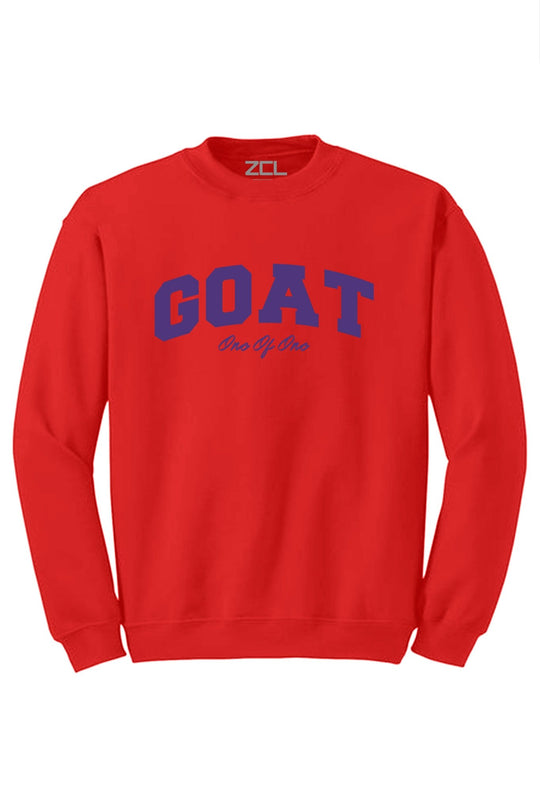 Goat Crewneck Sweatshirt (Purple Logo) - Zamage