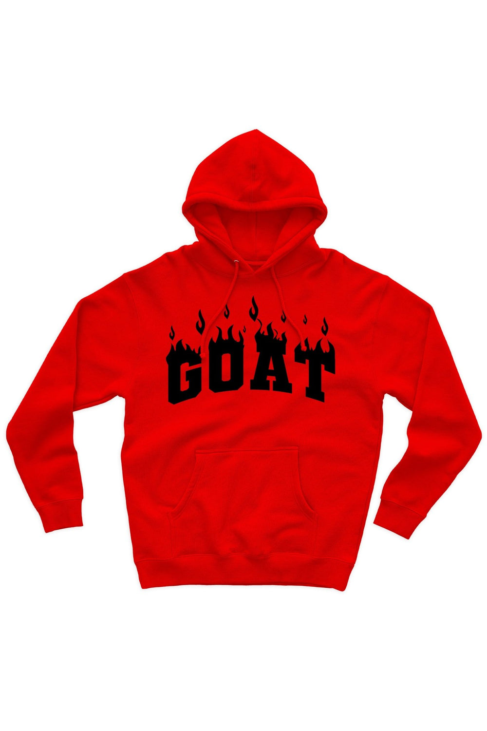 Goat Flame Hoodie (Black Logo) - Zamage