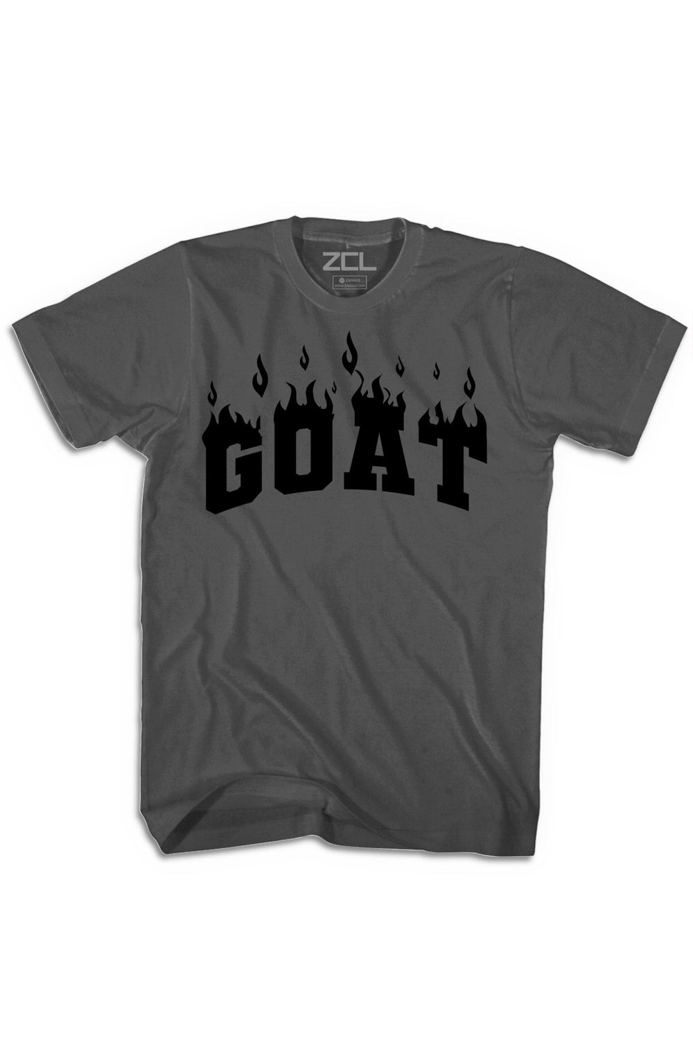 Goat Flame Tee (Black Logo) - Zamage