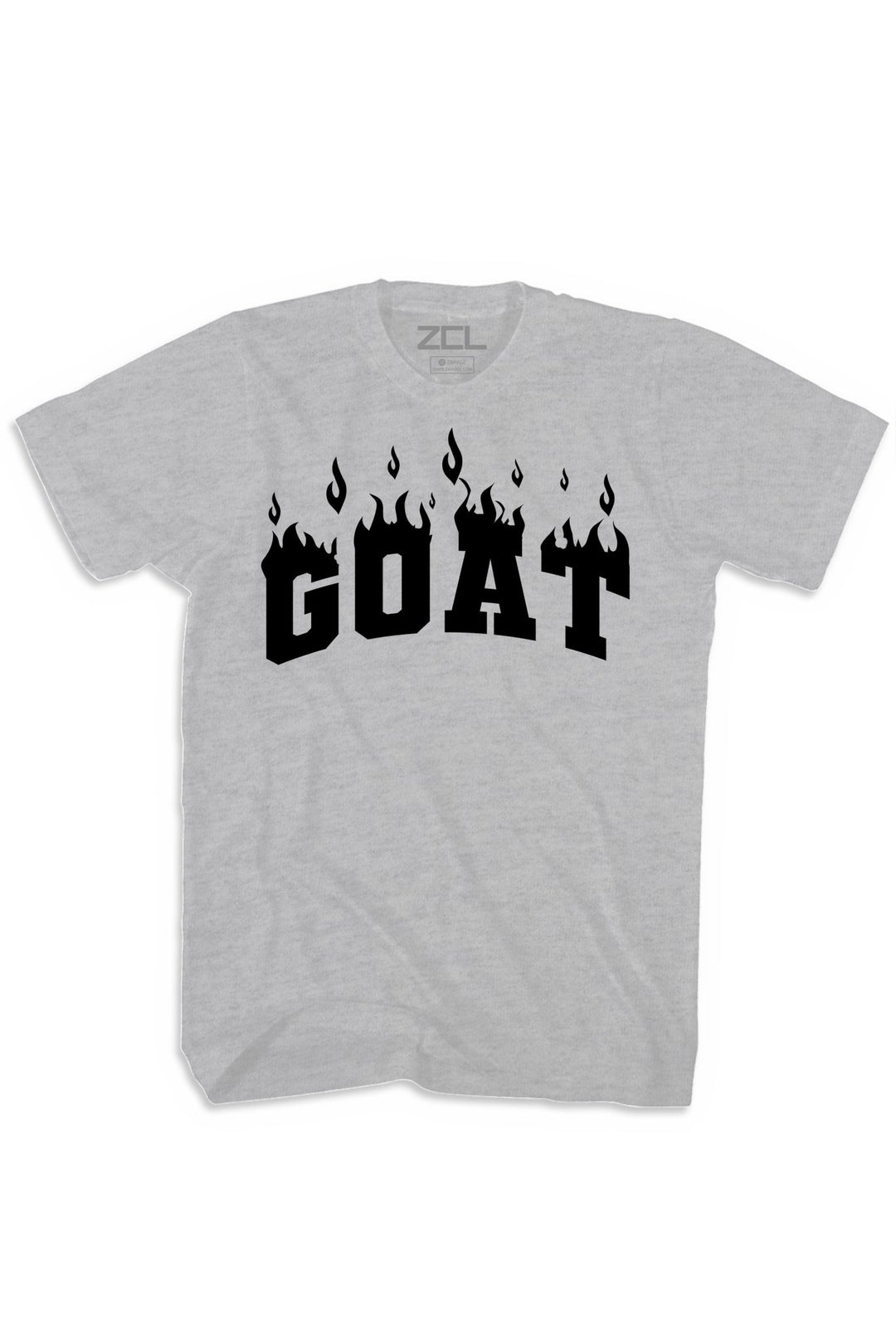 Goat Flame Tee (Black Logo) - Zamage