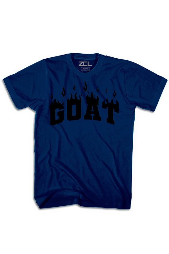 Goat Flame Tee (Black Logo) - Zamage