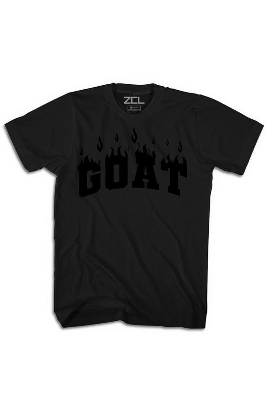 Goat Flame Tee (Black Logo) - Zamage