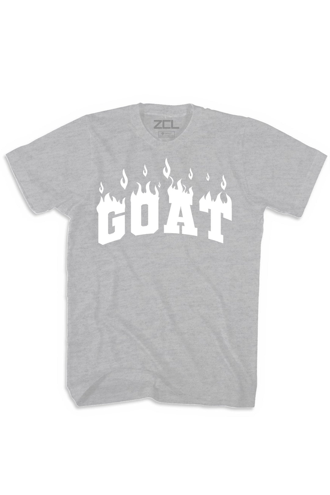 Goat Flame Tee (White Logo) - Zamage