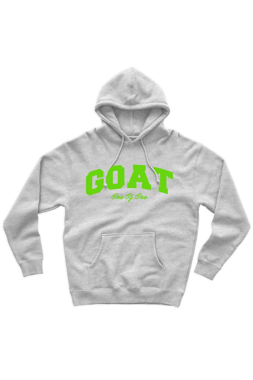Goat Hoodie (Lime Green Logo) - Zamage