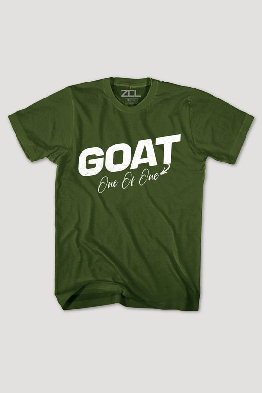 Goat Slant Tee (White Logo) - Zamage