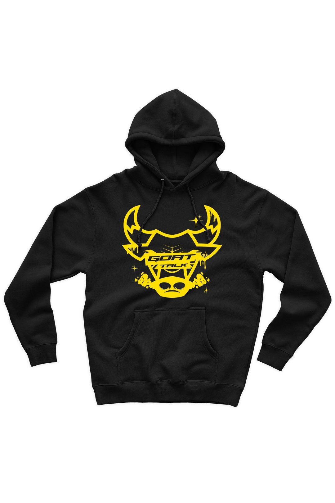 Goat Talk Hoodie (Yellow Logo) - Zamage
