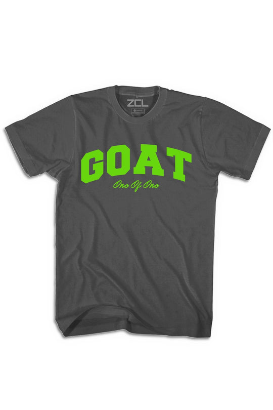Goat Tee (Lime Green Logo) - Zamage