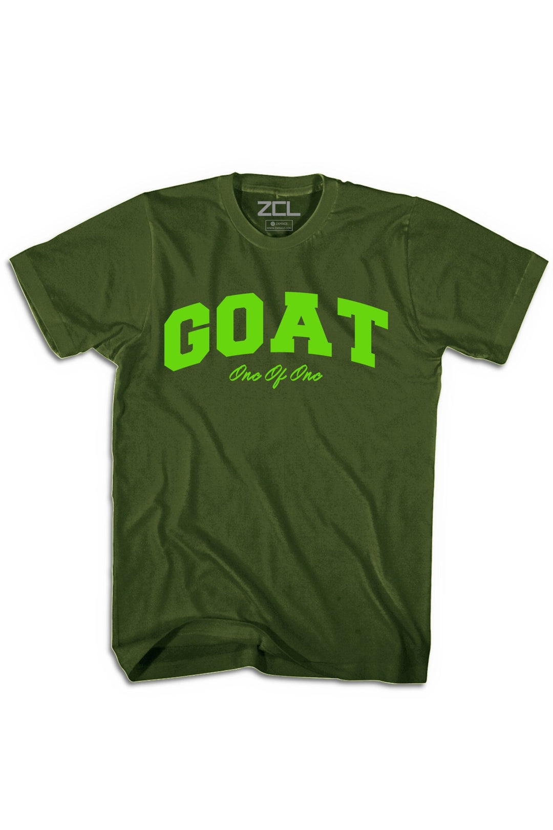 Goat Tee (Lime Green Logo) - Zamage