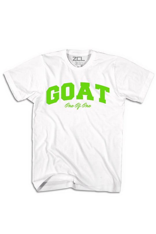Goat Tee (Lime Green Logo) - Zamage