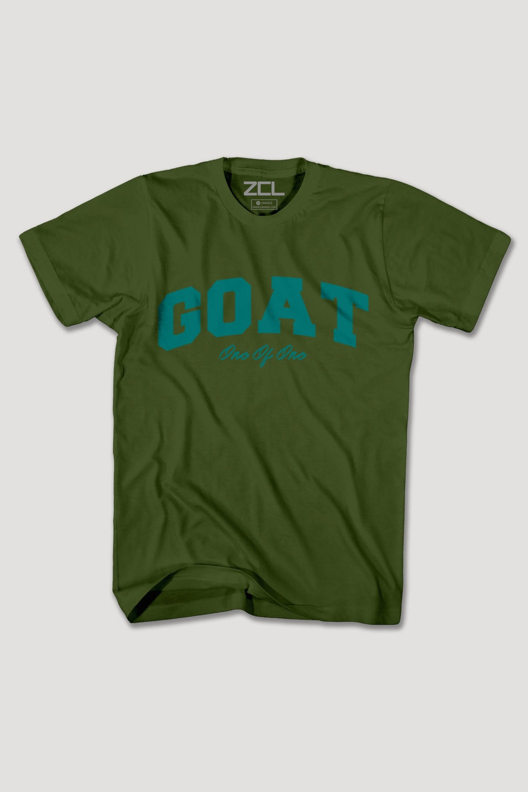Goat Tee (Teal Logo) - Zamage
