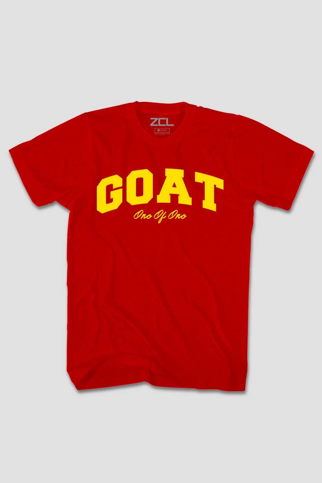 Goat Tee (Yellow Logo) - Zamage