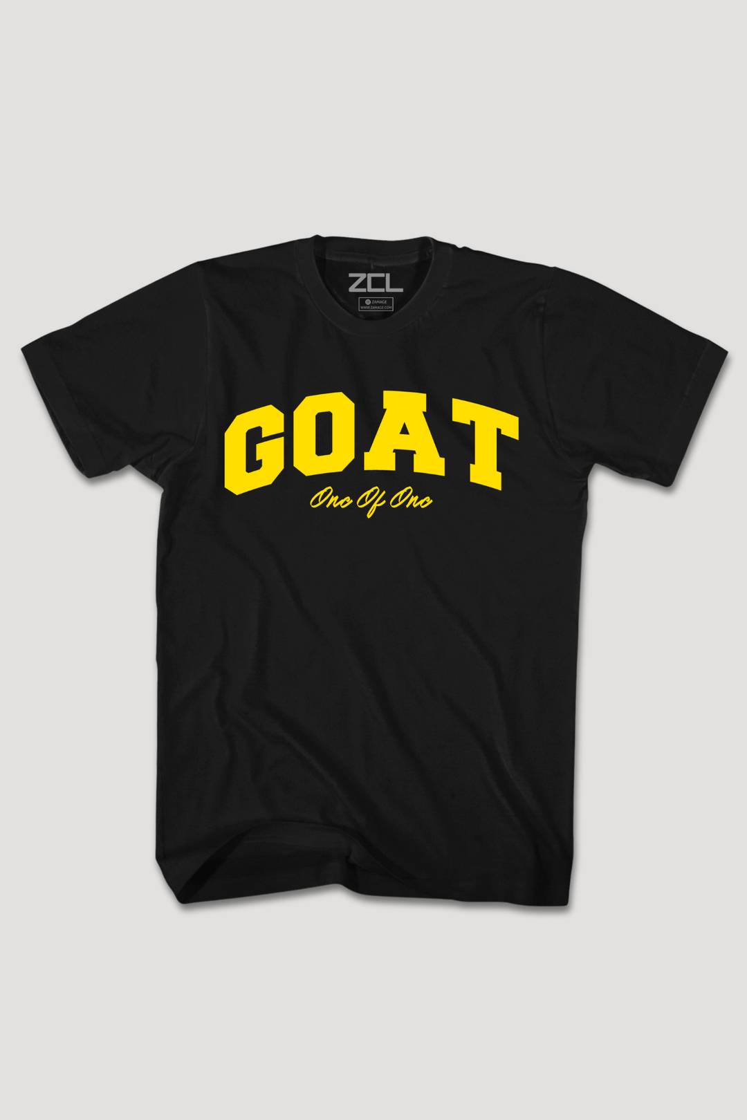 Goat Tee (Yellow Logo) - Zamage
