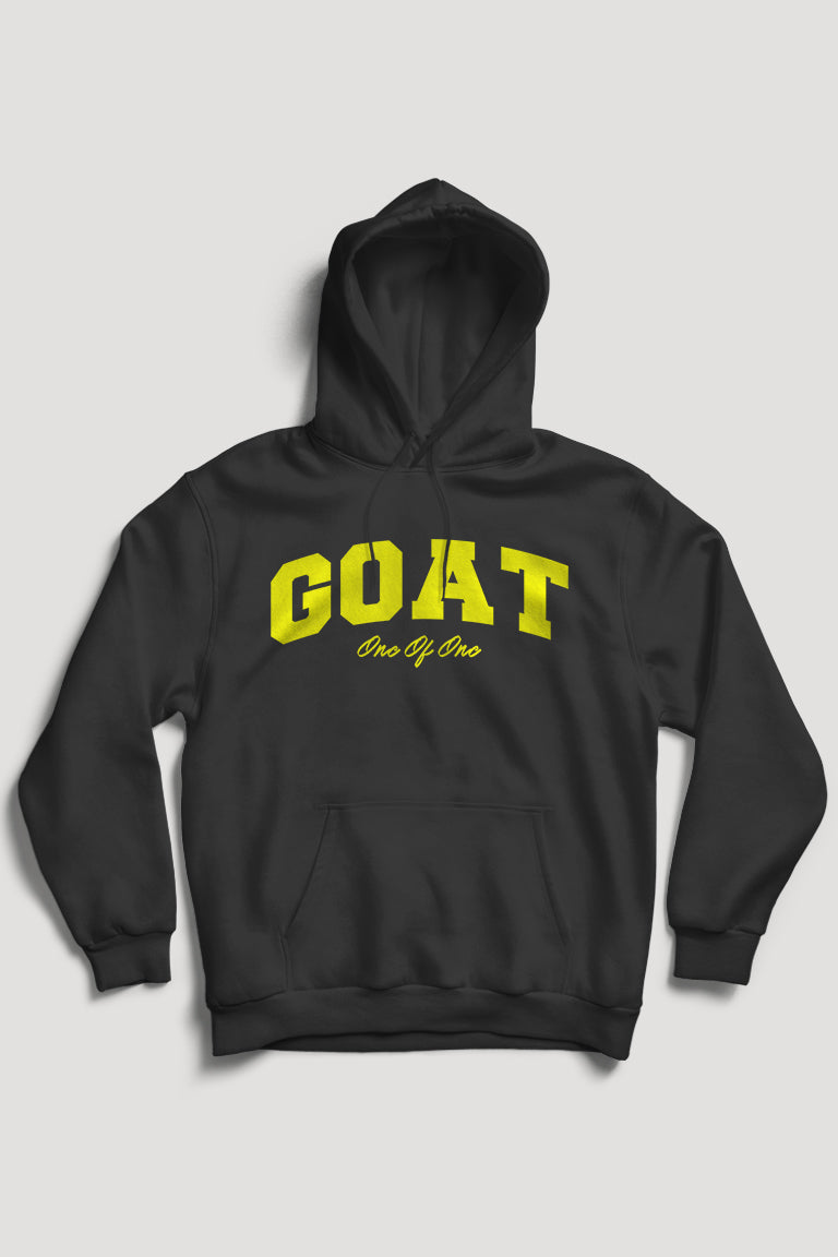 Goat Hoodie (Yellow Logo)