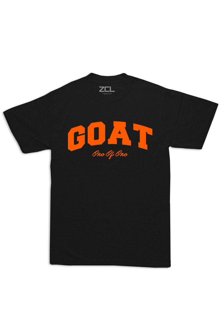 Oversized Goat Tee (Orange Logo) - Zamage