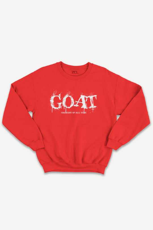 The Greatest Drip Crewneck Sweatshirt (Wit Logo)