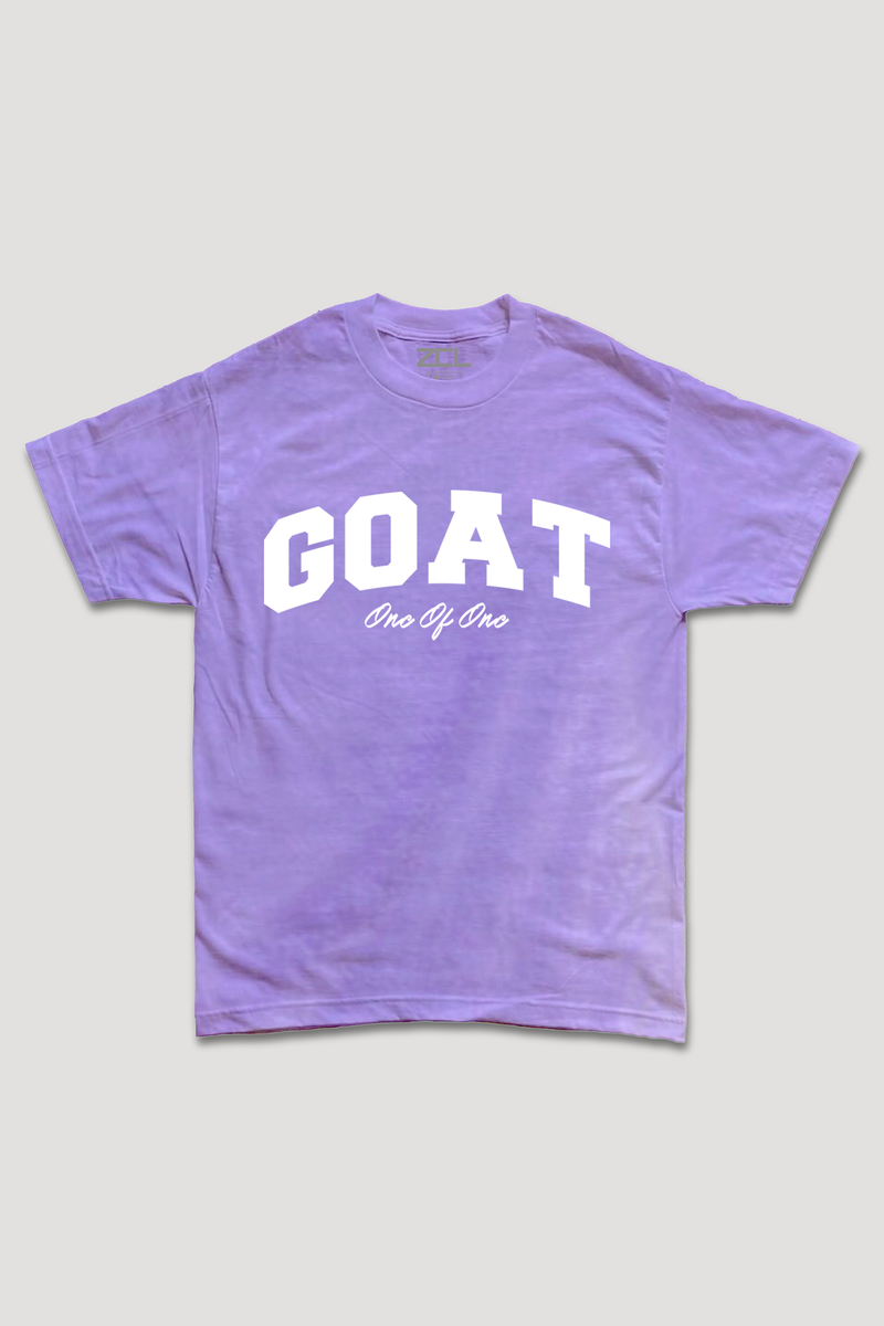 Oversized Goat Fade Tee (White Logo)