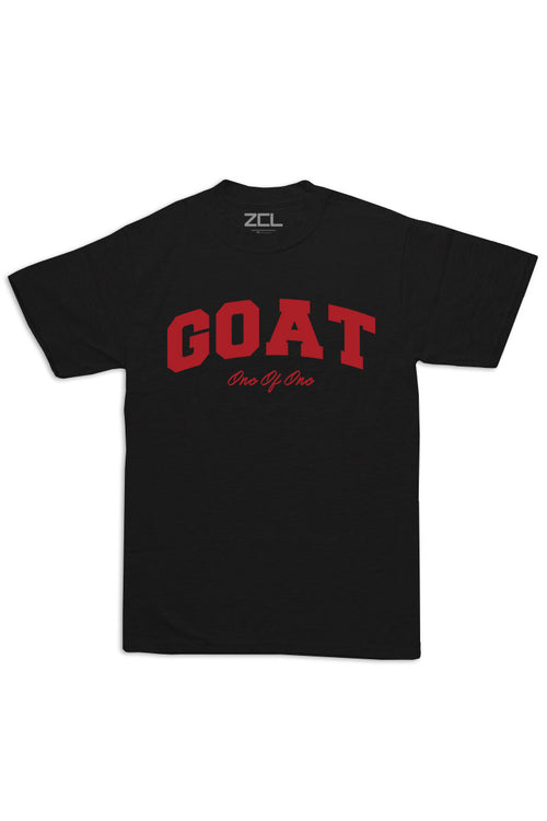 Oversized Goat Tee (Red Logo) - Zamage