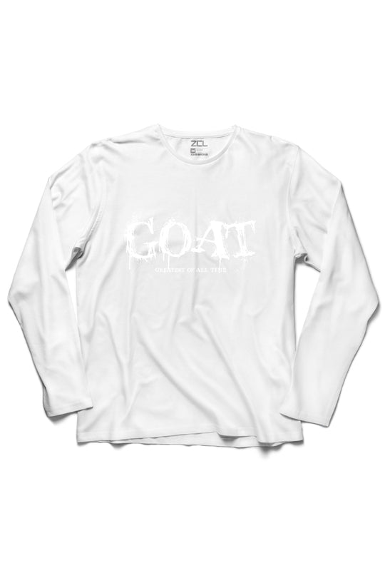 The Greatest Drip Long Sleeve Tee (White Logo)