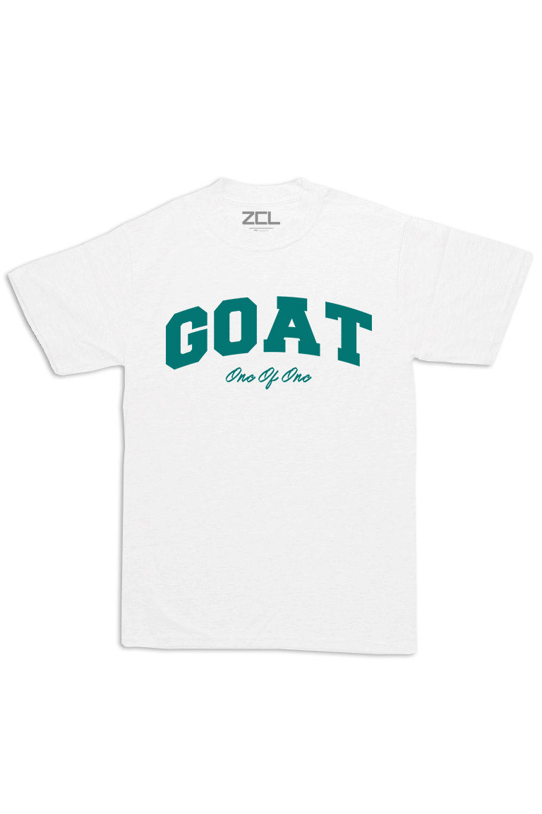 Oversized Goat Tee (Teal Logo) - Zamage