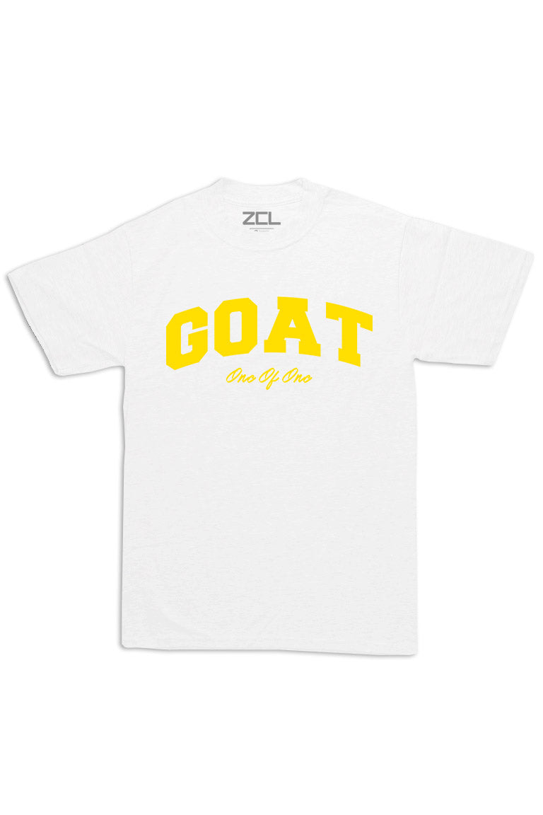 Oversized Goat Tee (Yellow Logo) - Zamage