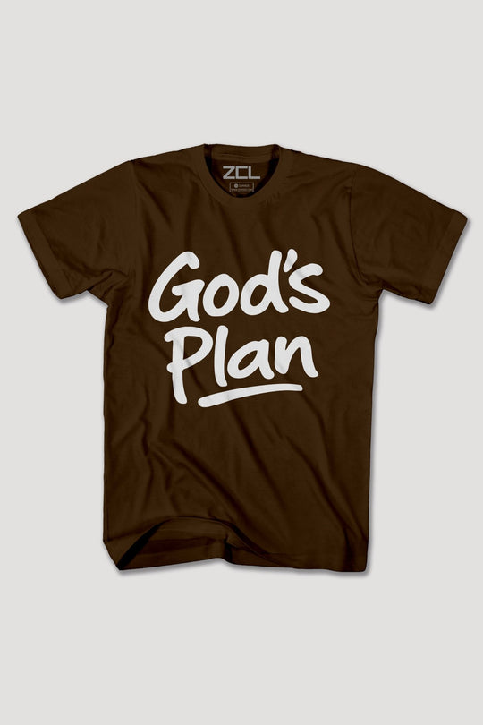 God's Plan Tee (White Logo) - Zamage