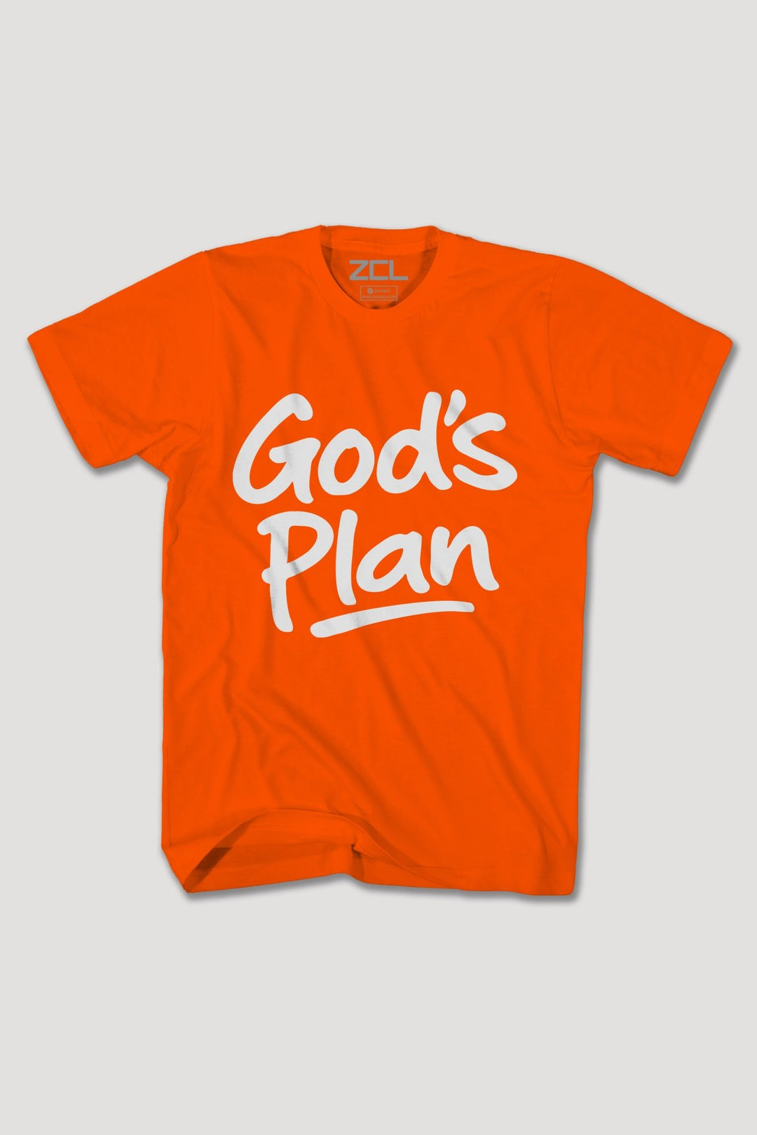 God's Plan Tee (White Logo) - Zamage
