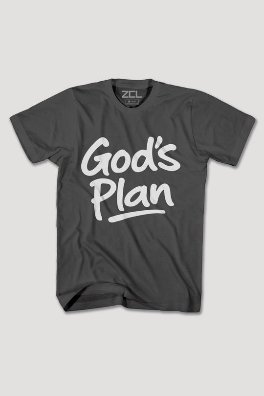 God's Plan Tee (White Logo) - Zamage
