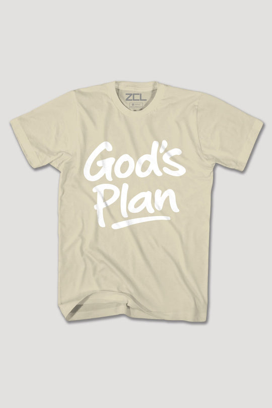 God's Plan Tee (White Logo) - Zamage
