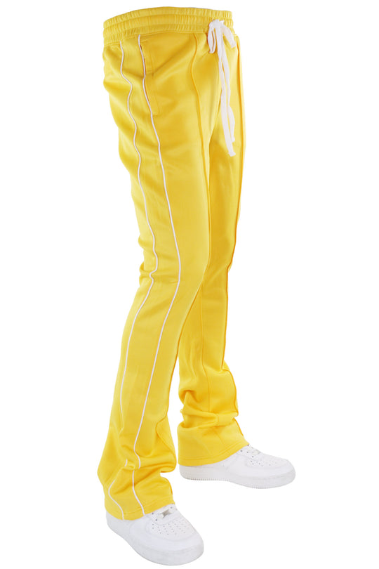 Stacked Track Pant (Gold) - Zamage