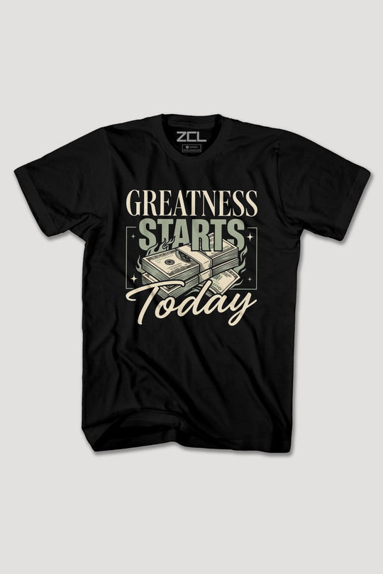 GREATNESS STARTS TODAY TEE - Zamage