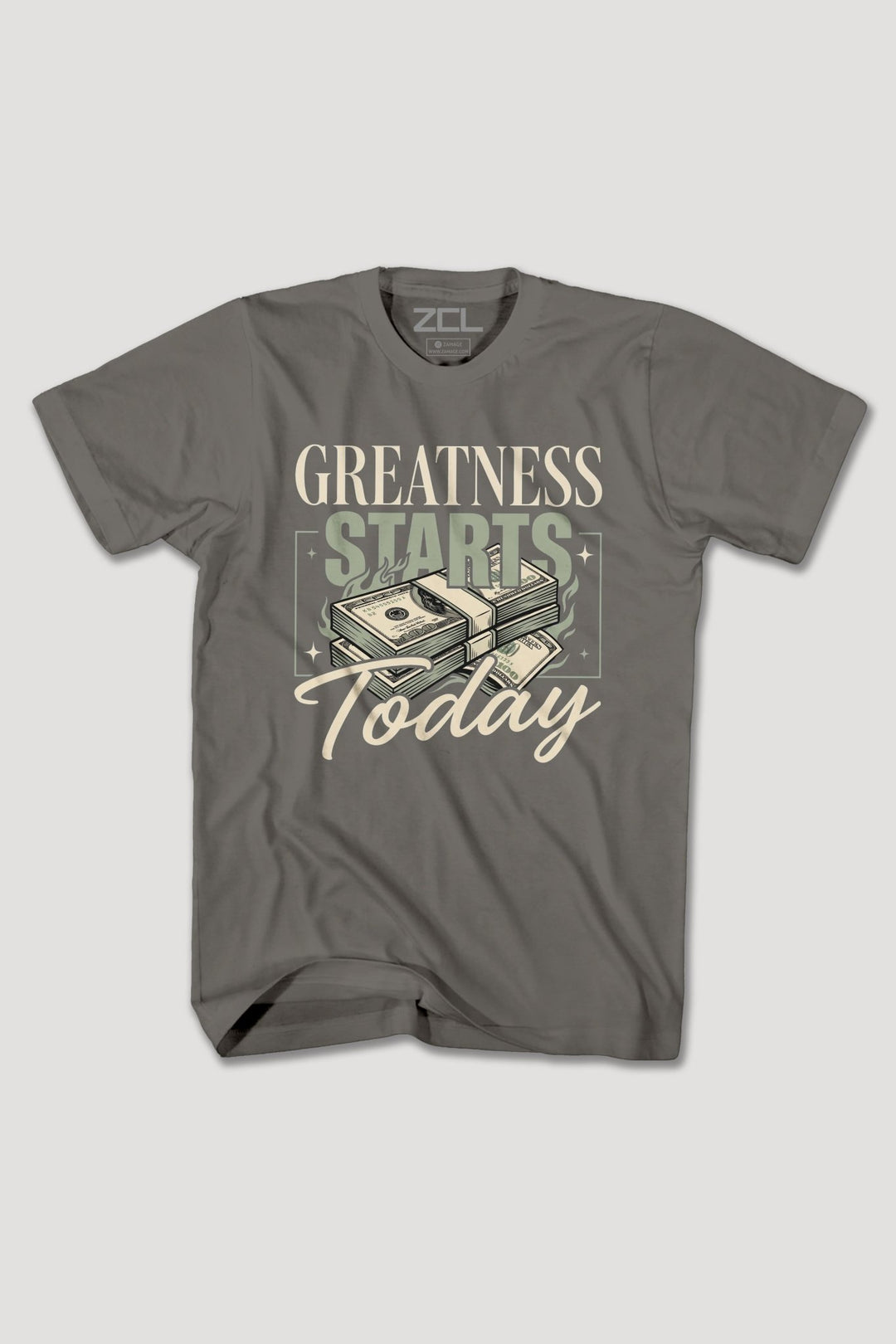 GREATNESS STARTS TODAY TEE - Zamage