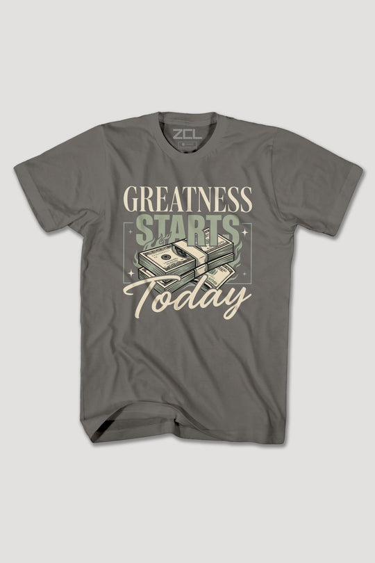 GREATNESS STARTS TODAY TEE - Zamage