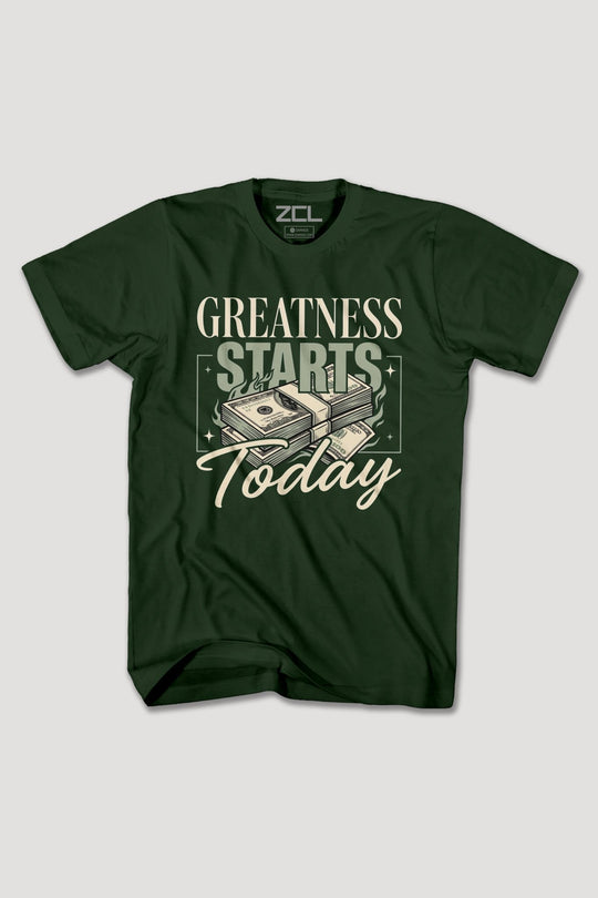 GREATNESS STARTS TODAY TEE - Zamage