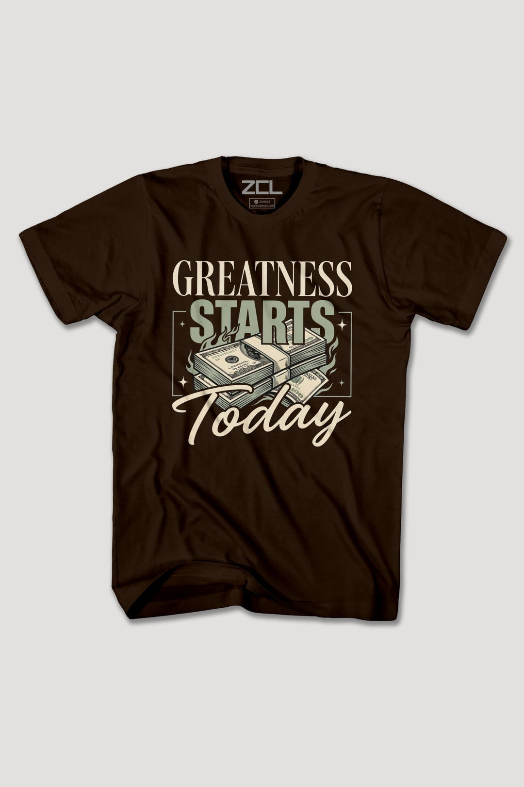 GREATNESS STARTS TODAY TEE - Zamage