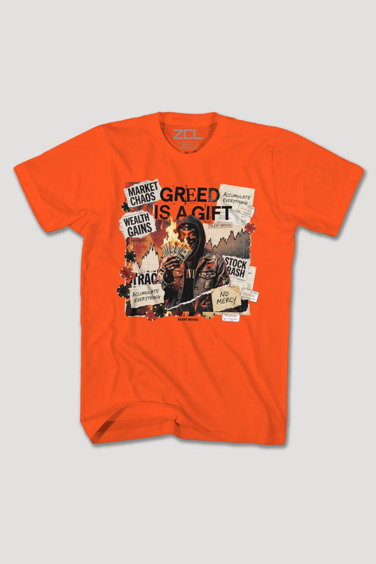 GREED IS A GIFT TEE - Zamage