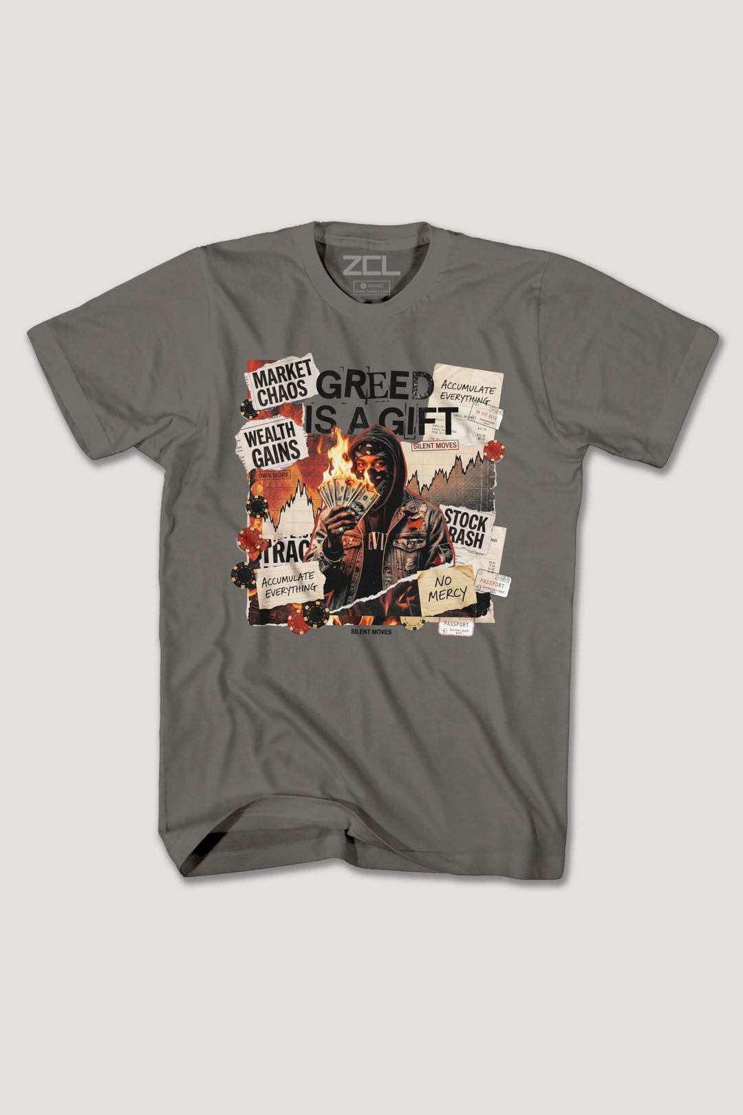 GREED IS A GIFT TEE - Zamage
