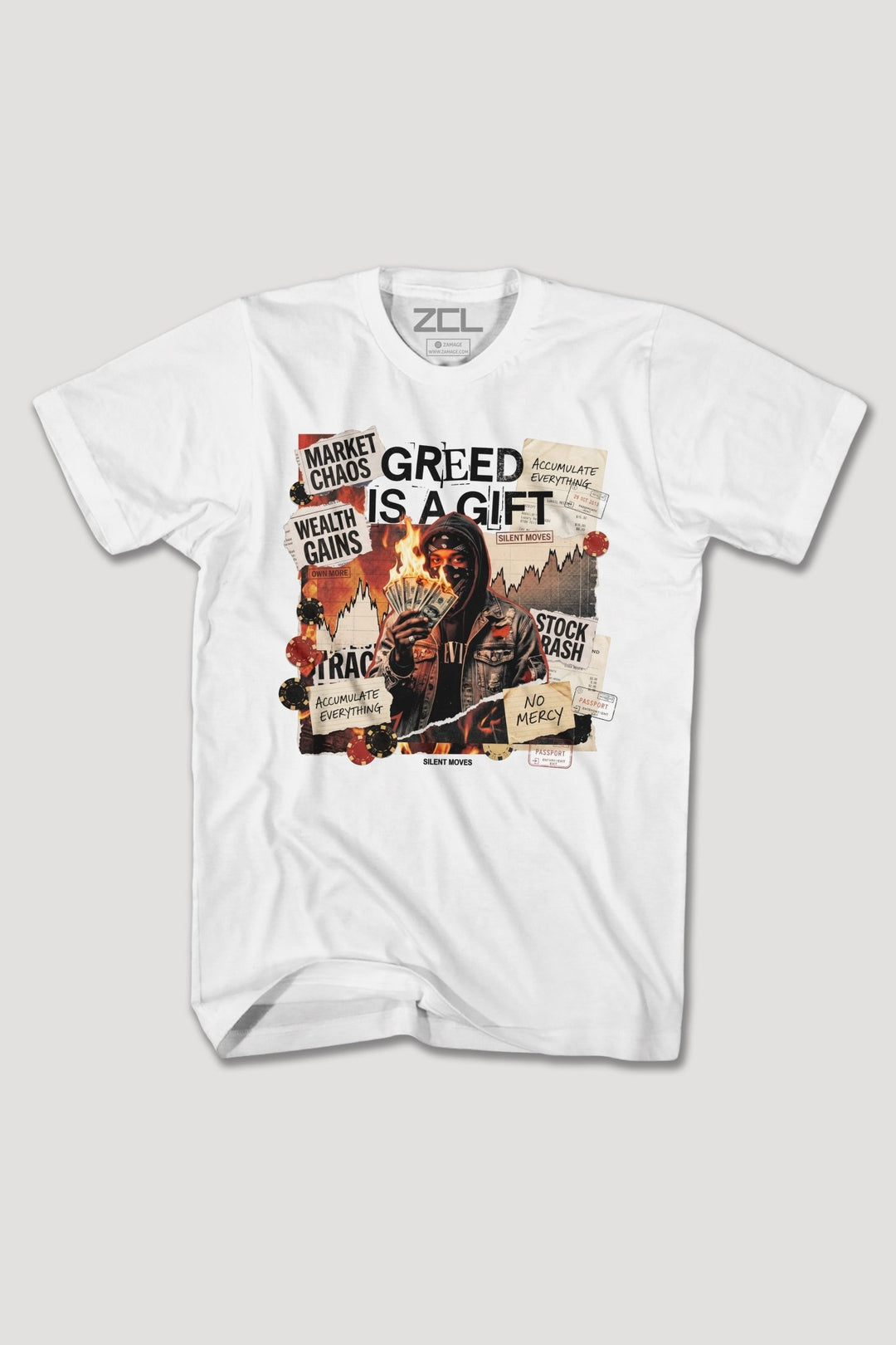 GREED IS A GIFT TEE - Zamage