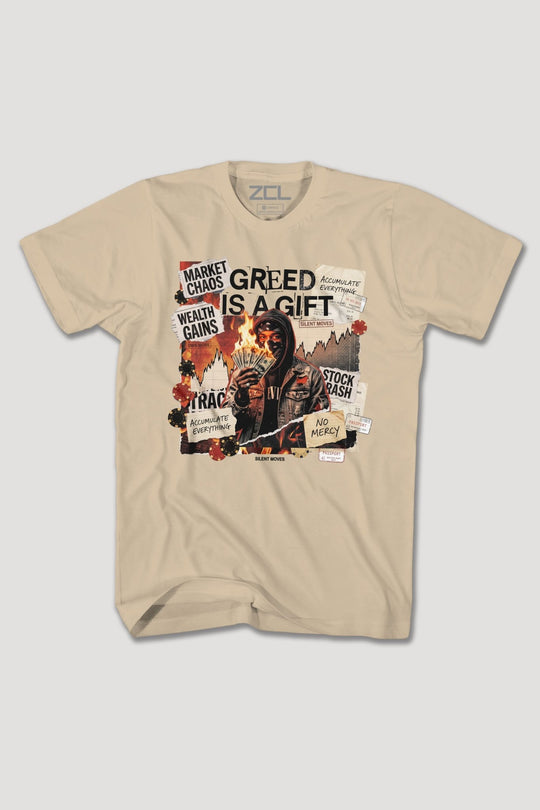 GREED IS A GIFT TEE - Zamage