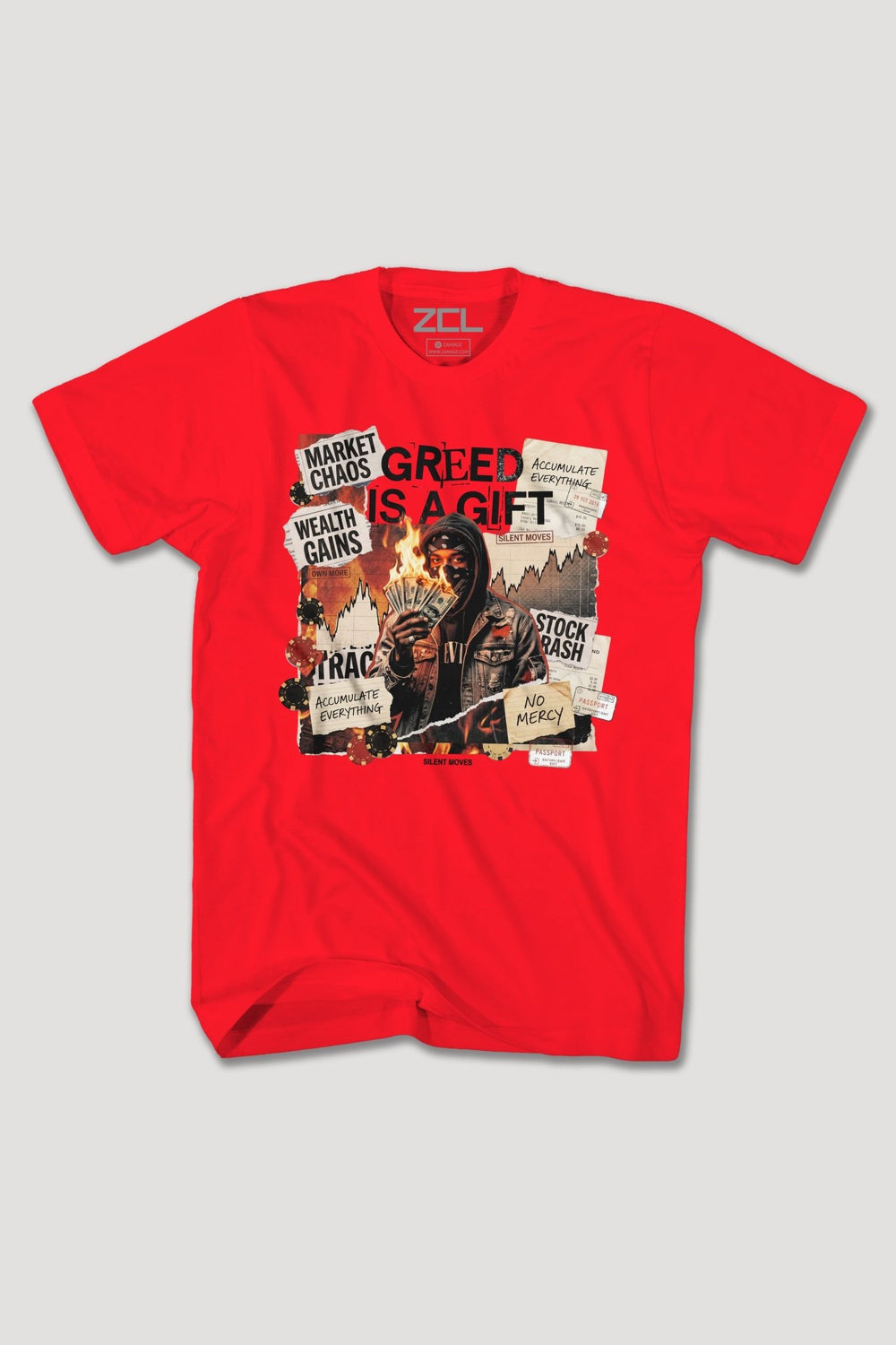 GREED IS A GIFT TEE - Zamage