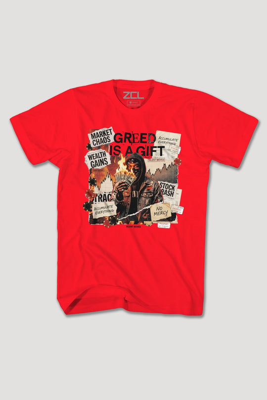 GREED IS A GIFT TEE - Zamage