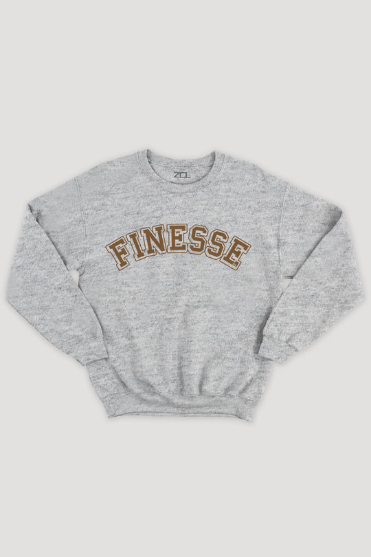 Finesse Crewneck Sweatshirt (bruin logo)