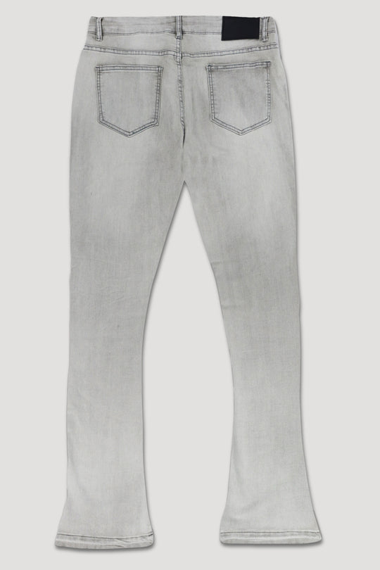 Dropcut Stacked Denim (Grey Wash) (M8525D)