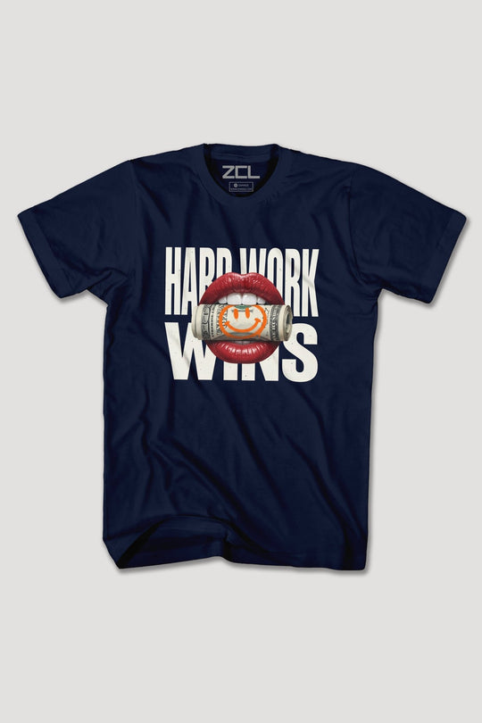 HARD WORK WINS TEE - Zamage
