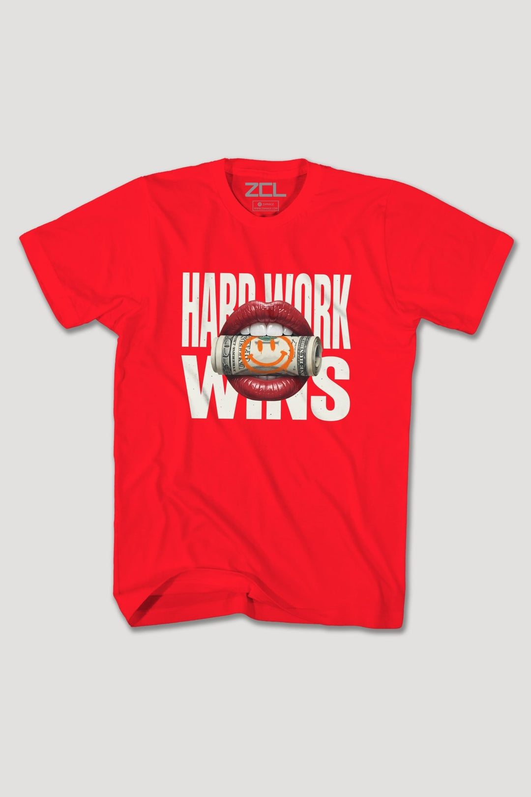 HARD WORK WINS TEE - Zamage
