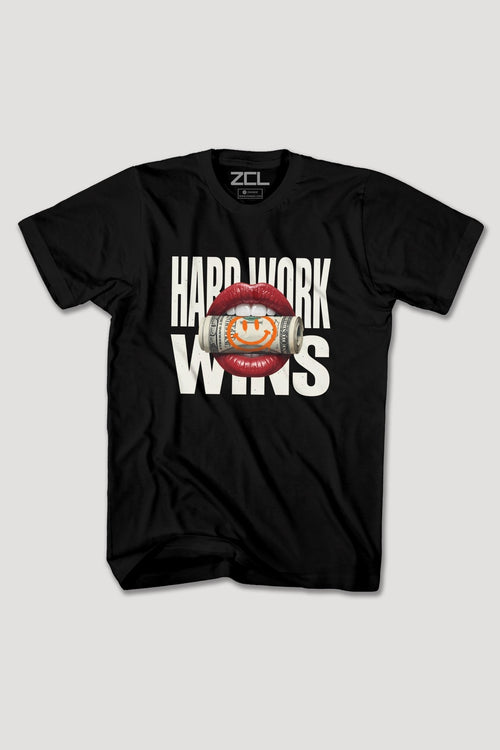 HARD WORK WINS TEE - Zamage