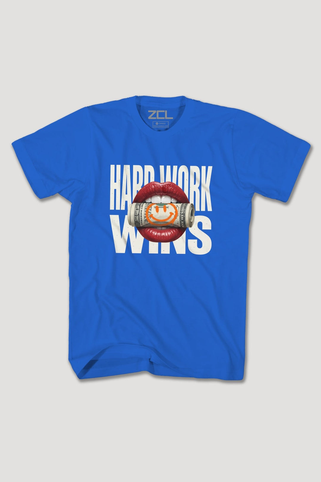 HARD WORK WINS TEE - Zamage